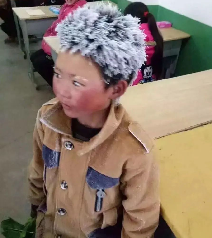 7岁女童案板下学习一个月走红,湖北7岁女孩躲菜市场案板下上课