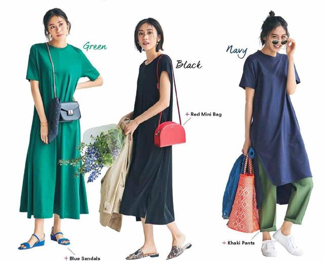 春夏必备百搭t恤裙春款上新穿搭,t恤裙怎么穿不单调好看