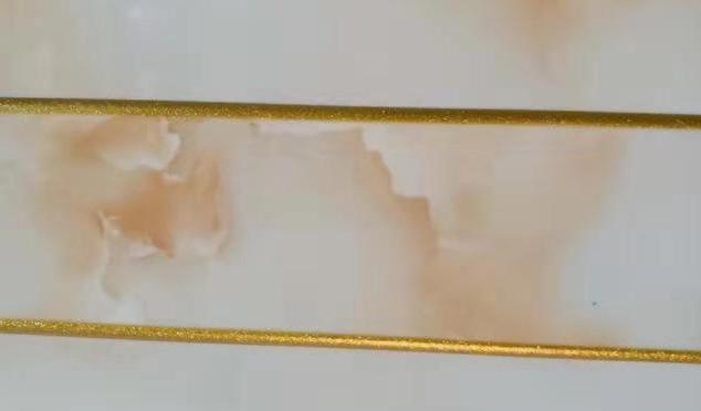为什么师傅推荐金色美缝剂,金色美缝剂实际效果图