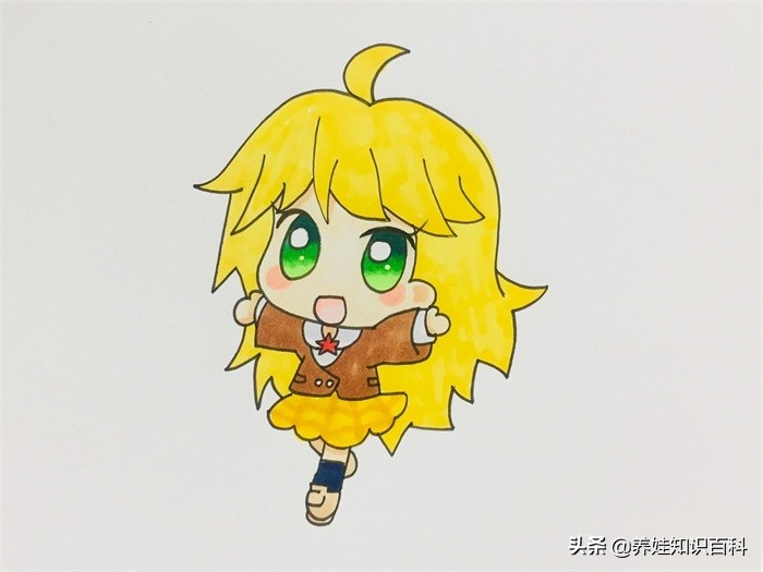 身体全身像的画法是什么？漫画人物教程来了，喜欢的小朋友学学哦