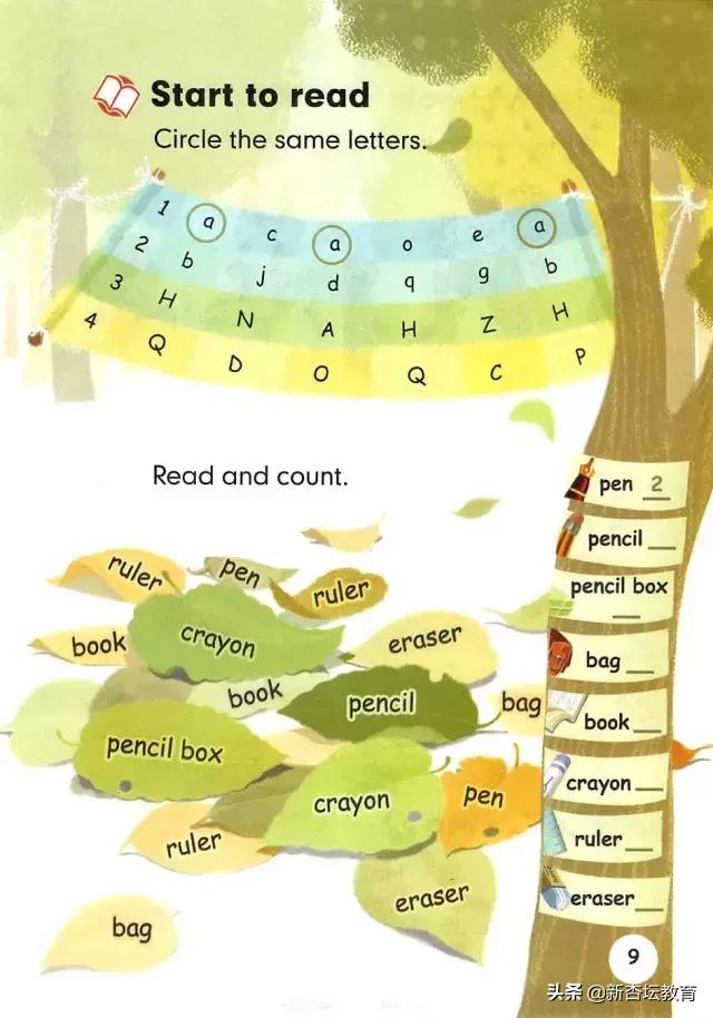 三年级上册英语必备知识,三年级英语暑假预习视频