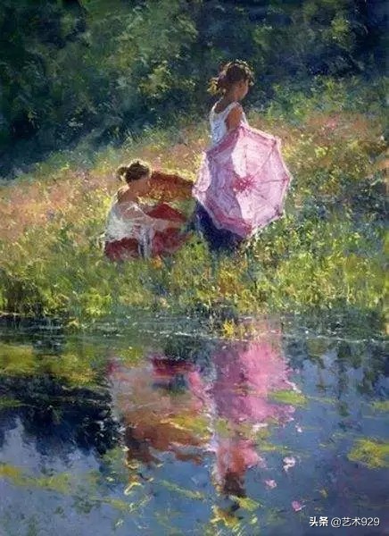 科尔曼油画作品欣赏,卡罗勒斯杜兰油画作品欣赏