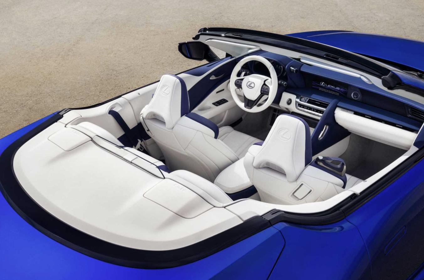 全中国唯一一台雷克萨斯lc500敞篷,行走的艺术品雷克萨斯lc500