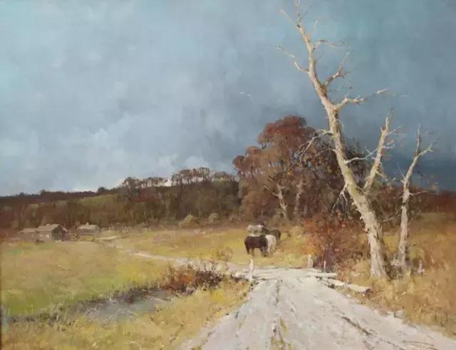 100张油画风景欣赏每一张都是顶配,100张风景油画初学者临摹