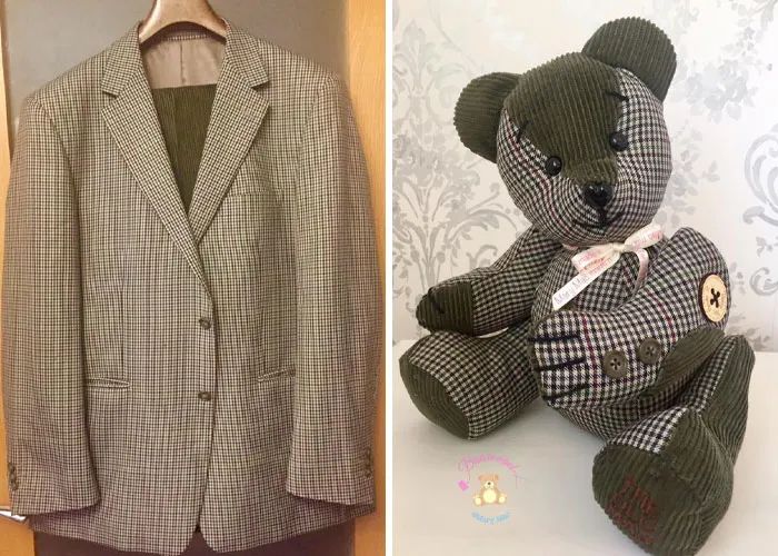 她可以将任何衣服，变成小熊公仔，可爱的外表下，蕴藏深意