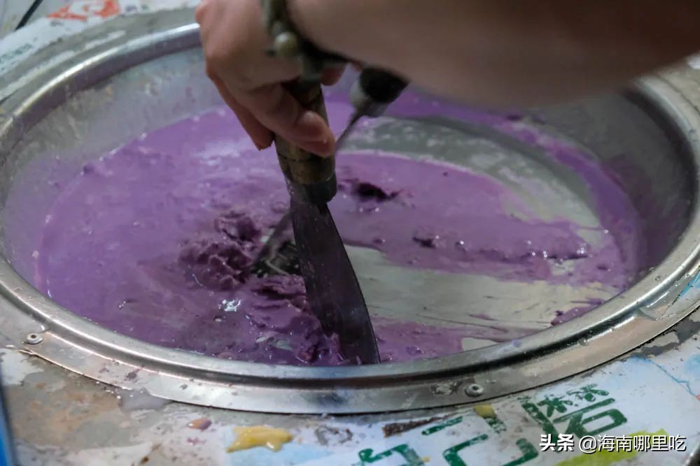 海口炒冰琼山区,海口广场路炒冰