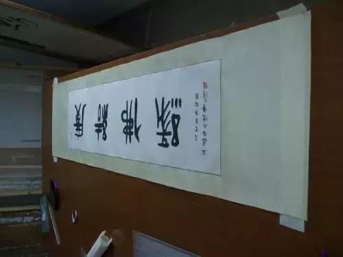 书画装裱的全过程,字画手工装裱如何处理