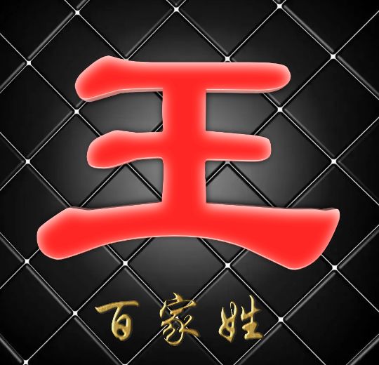 富有艺术性的百家姓字体,黑体字体设计百家姓