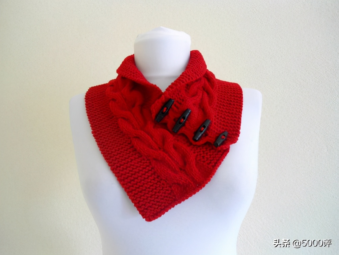 护颈椎小围巾编织,给颈椎一个完美的呵护