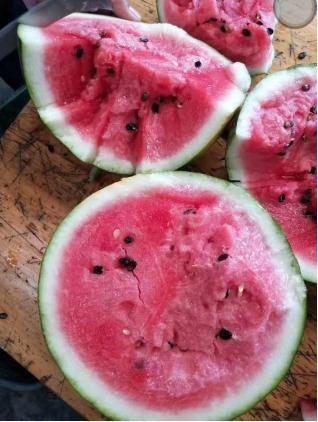 卖西瓜生意火爆一天2万斤,小伙3000斤西瓜4天卖完能赚多少