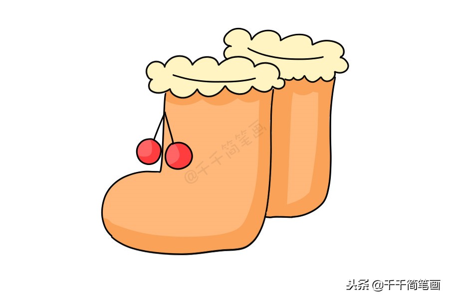 圣诞节简笔画教程图片大全,圣诞节简笔画大全简单又漂亮