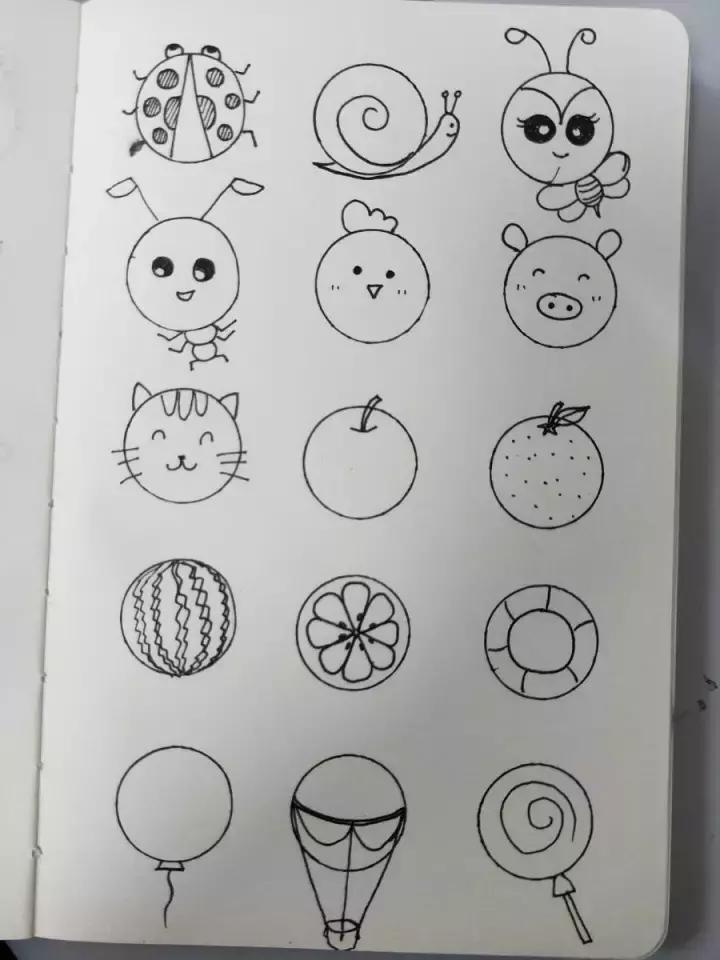 简单又好看简笔画爸妈,简笔画万能模板小朋友