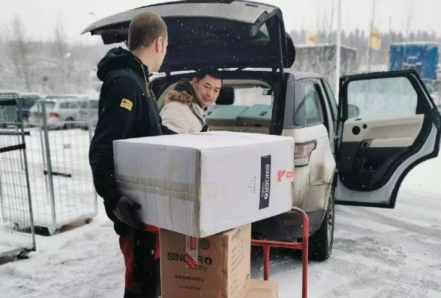 身在海外,心系家乡,安顺口罩到了