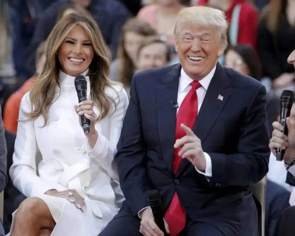 特朗普为三任美女老婆买大钻戒，可比竞选总统“认真”多了