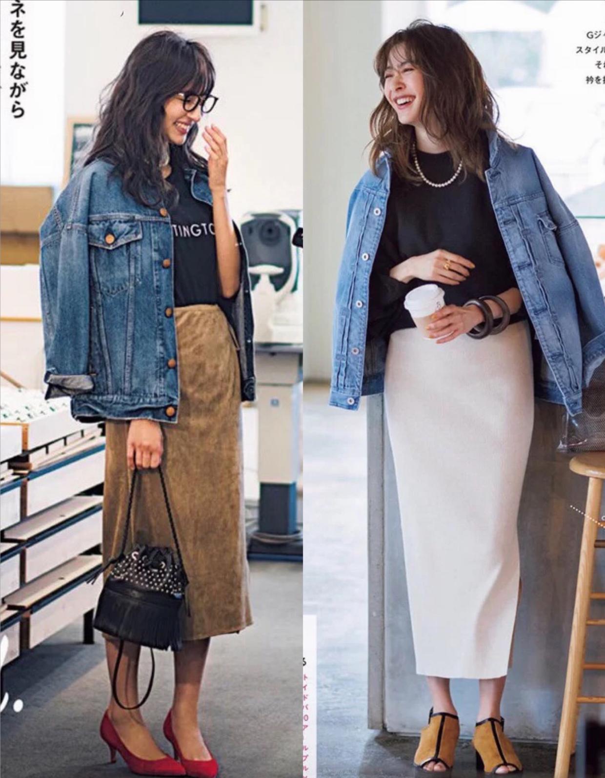 秋天的长款牛仔外套怎么搭配好看,今年最火爆款外套牛仔外套