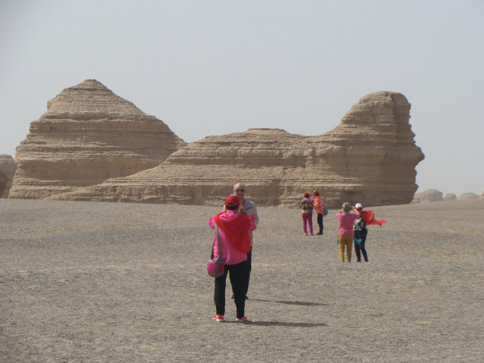 敦煌雅丹魔鬼城景观,大西北七彩丹霞地貌风景绝美震撼
