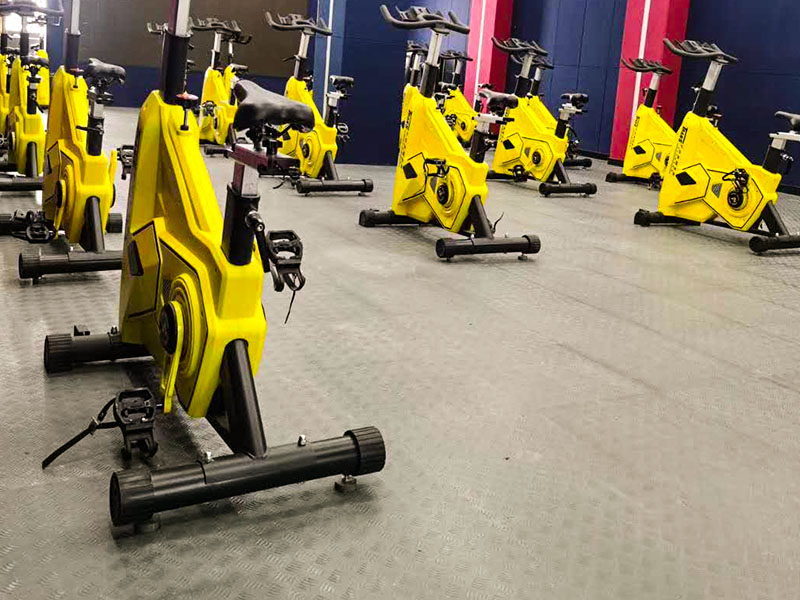 盖亚健身养生馆,健身房运动地板分类