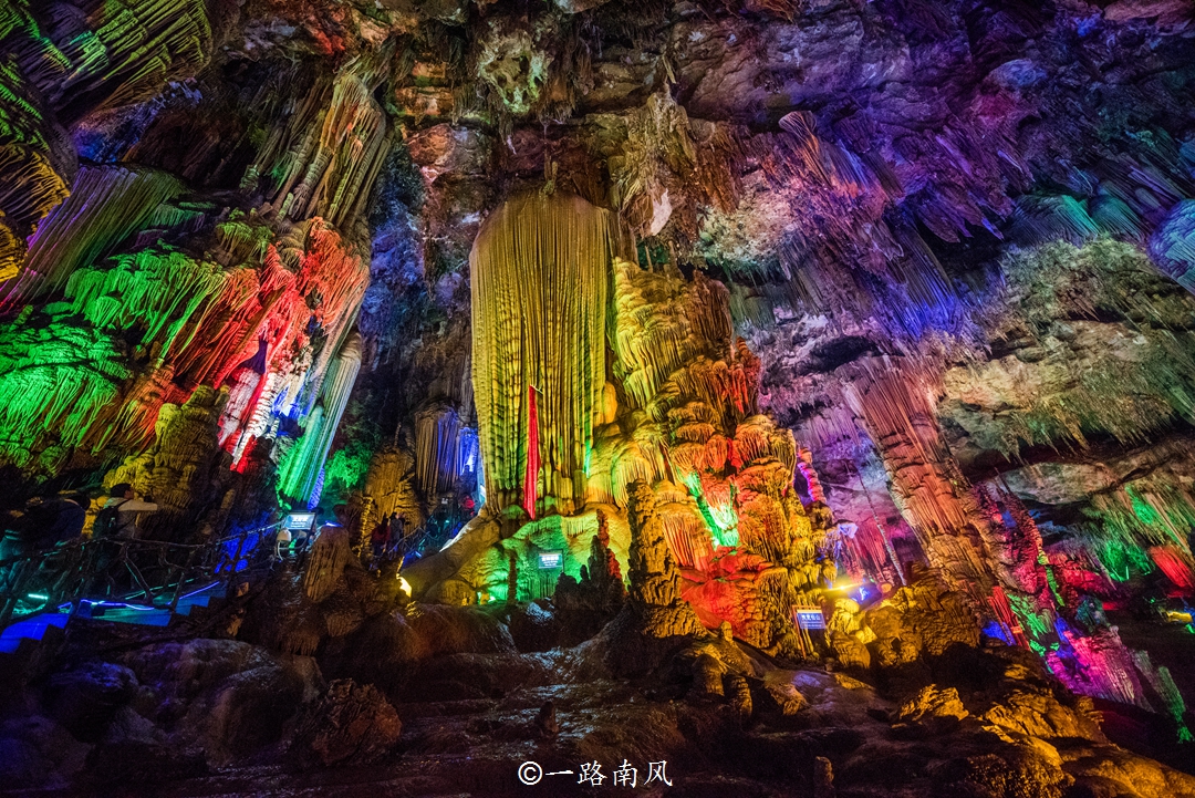 广西大新龙宫仙境视频,广西大新最大的山洞