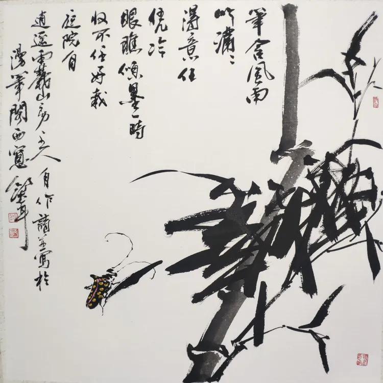 邹大耳写意画作品欣赏,邹大耳写意作品欣赏