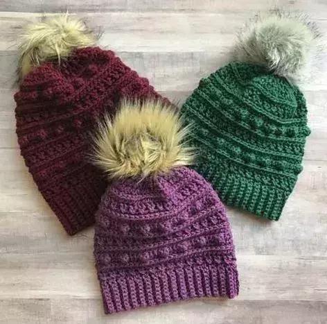 0-3岁儿童帽子编织图解全教程,毛线编织帽子儿童