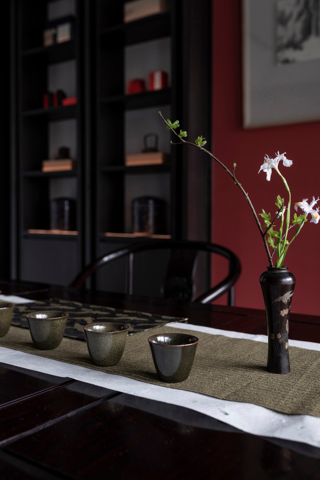 极简中式禅意房子设计,130平米禅意新中式设计