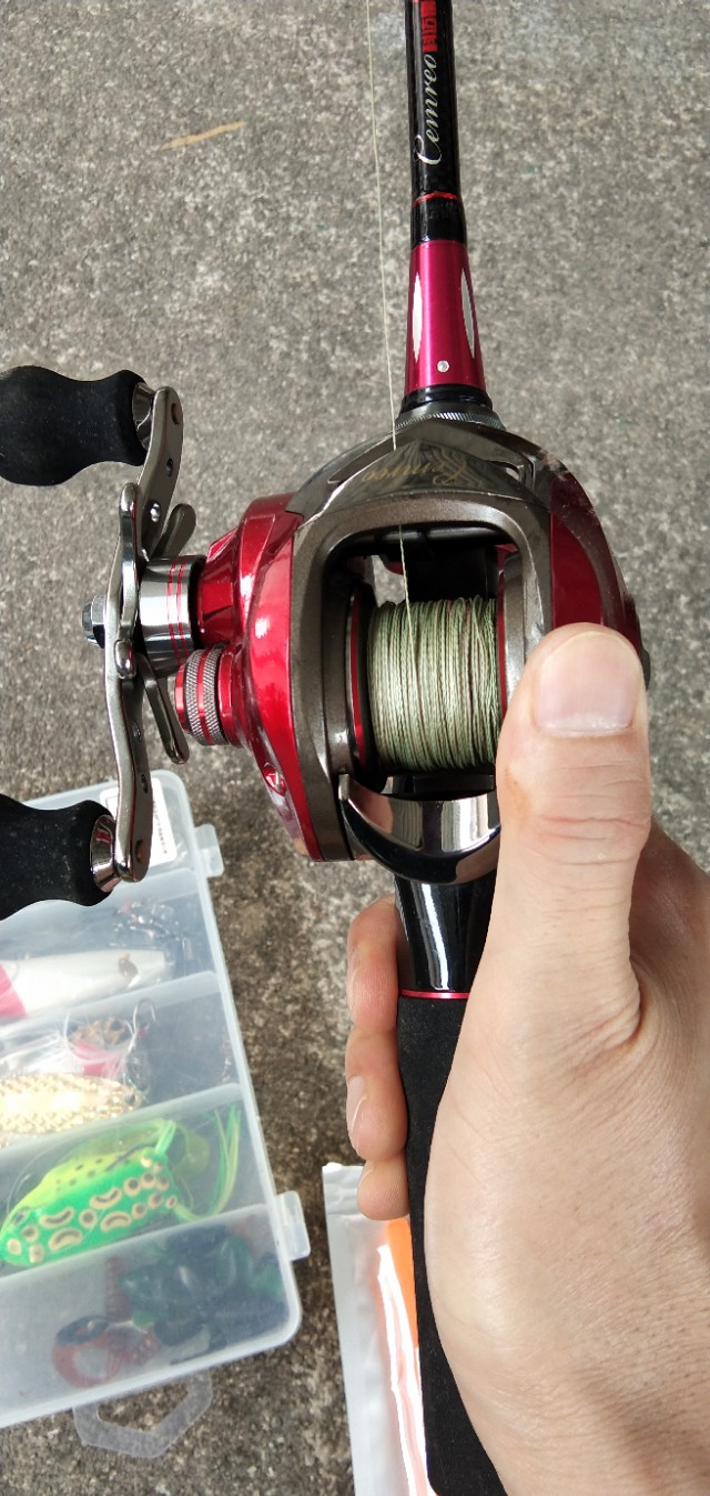 钓鱼工具拿出来凉凉，过两天出战！