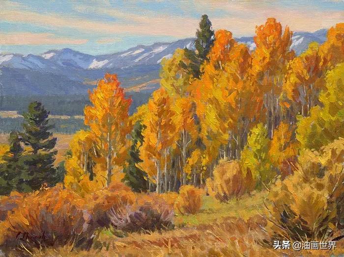 风景画又难又好看,一些好看的风景画光感强