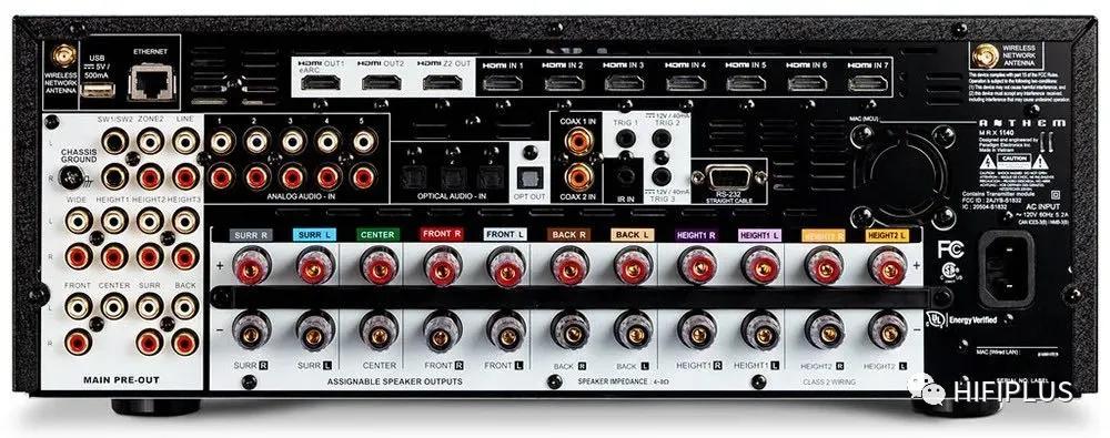 预留多声道升级空间：圣歌AnthemMRX540环绕扩大机