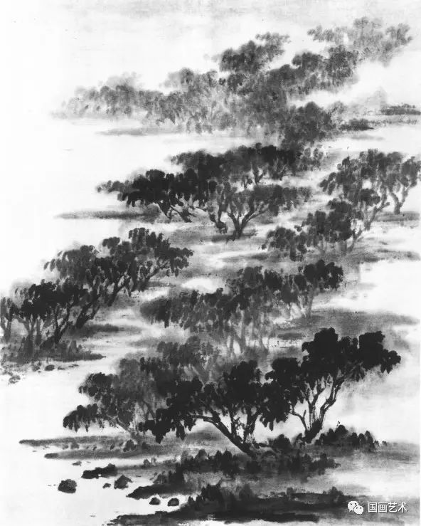 山水画基础技法山石教材,宋元国画山水画基础技法详解