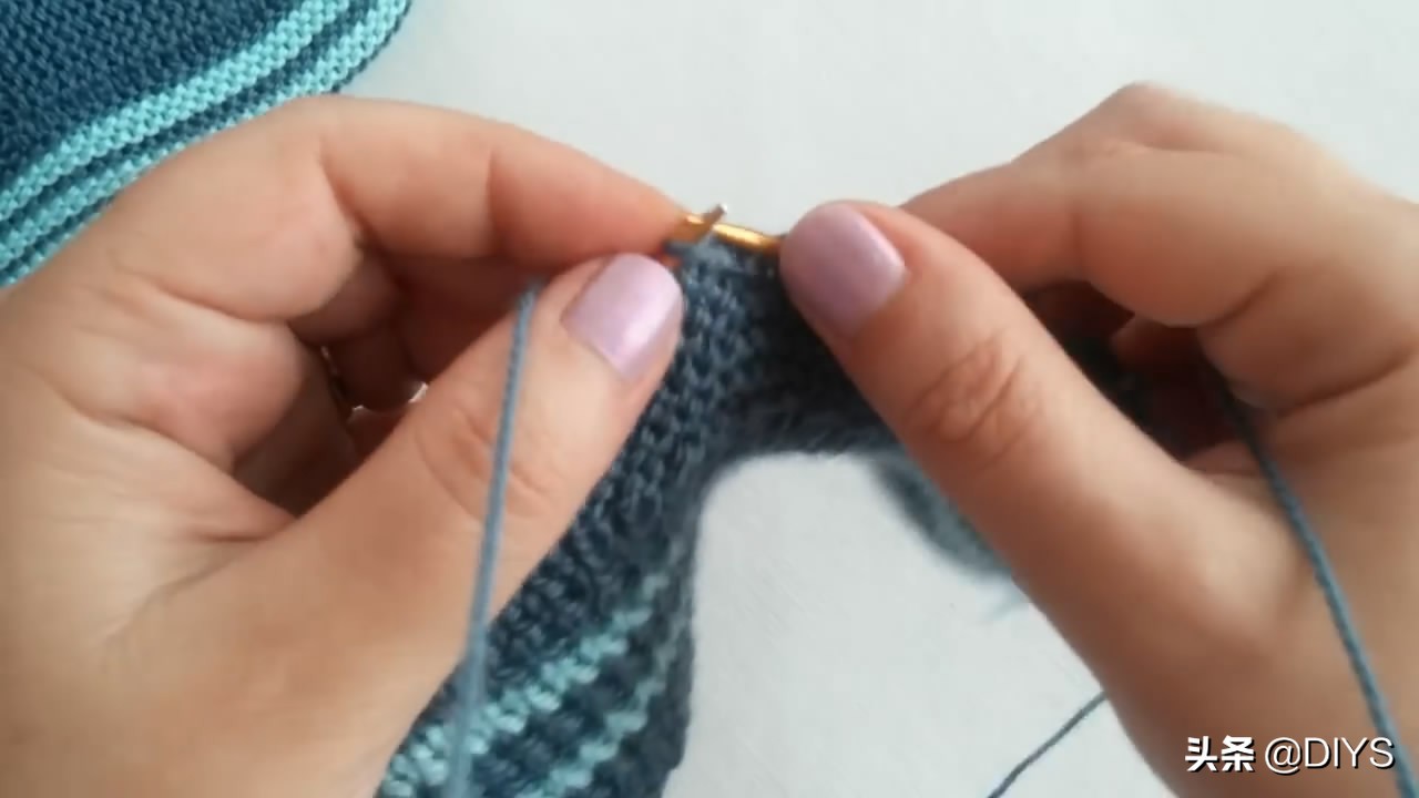 手编浅口袜子的编织方法之二,毛线袜套的编织方法全过程