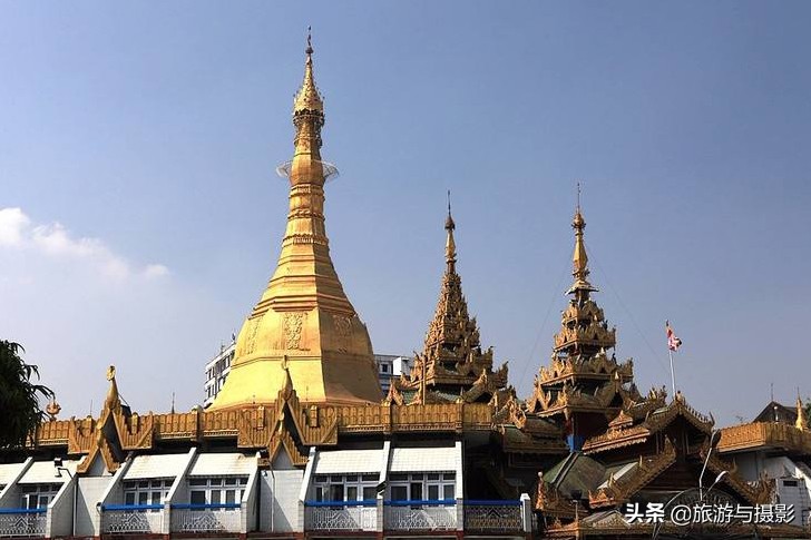 仰光充满现代感和历史感的城市,缅甸仰光佛塔之国