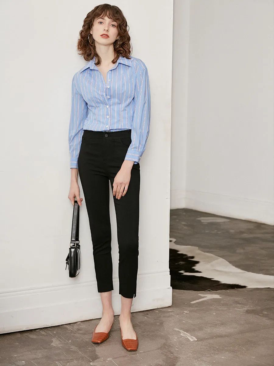 非常显瘦的一款魔术裤,高腰显瘦百搭魔术裤