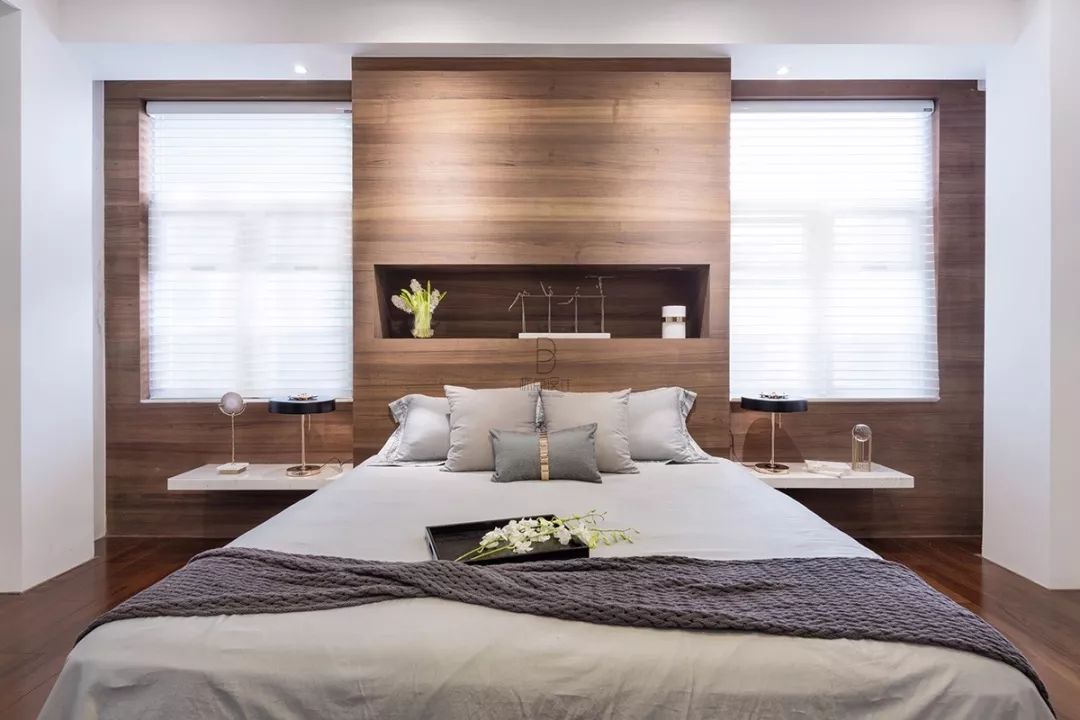 木饰面的背景墙温润的质感,木饰面做背景墙环保耐用吗