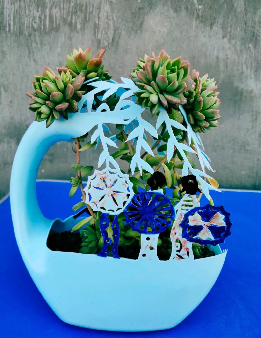 洗衣液桶剪2刀秒变各种养花神器,旧洗衣液瓶怎样剪养花好看