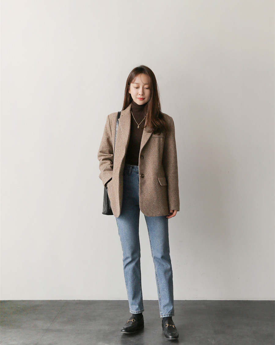 白领穿搭女冬季搭配,精致干练的秋冬季通勤穿搭示范