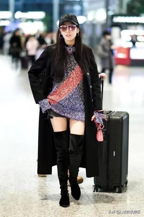 初春借鉴杨幂的穿搭方法,杨幂热巴穿的这些款式超出彩