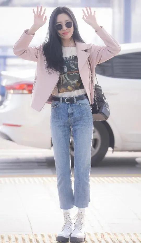 宣美拉长腿,宣美的腿真的那么长么