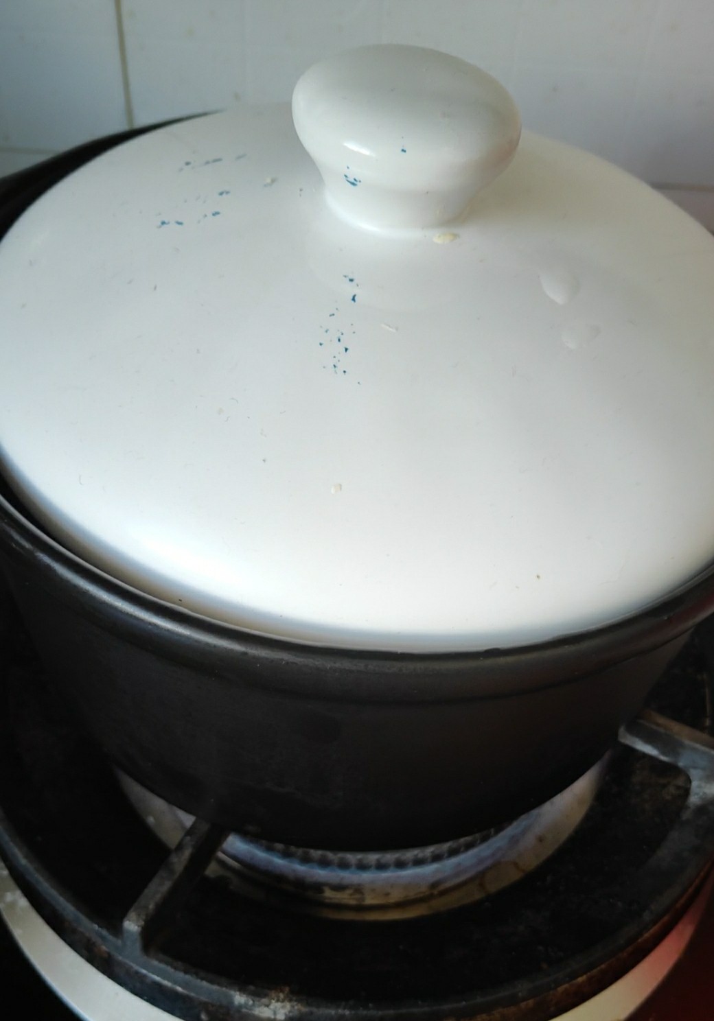 只有腊肠和米饭做煲仔饭,腊肠土豆青菜煲仔饭