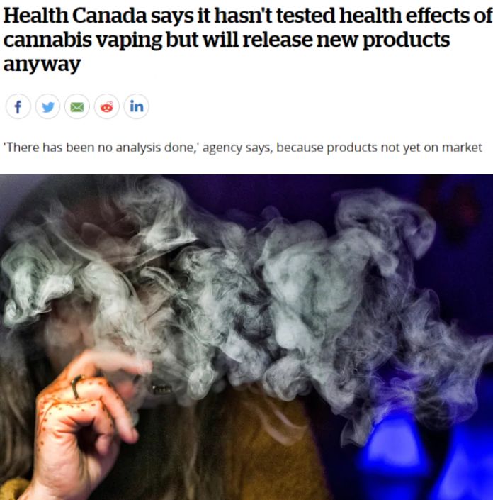 华人注意！加拿大今天将开始卖*麻大***子烟电**！嗨上加嗨，有致命危害