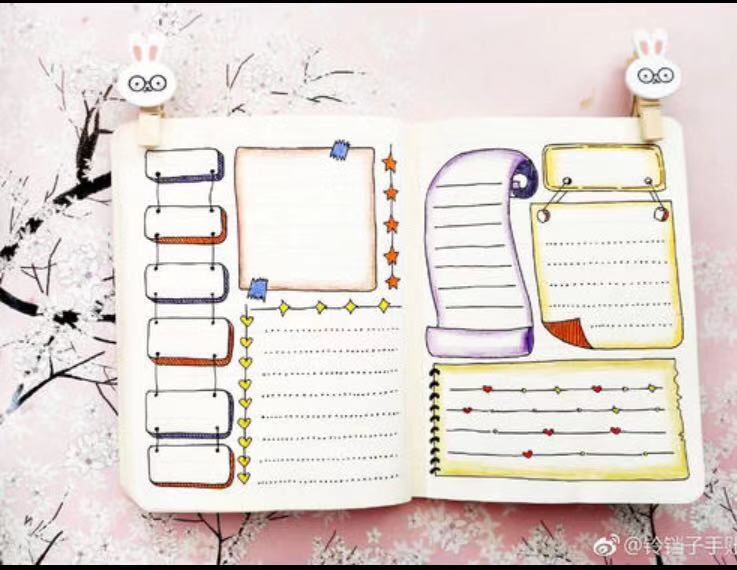 中秋节月饼手抄报,小兔子中秋节手抄报