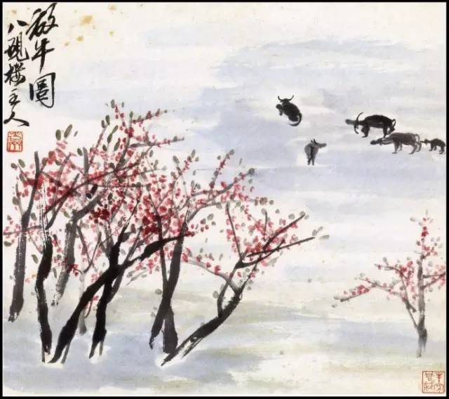 齐白石经典画作,齐白石最经典的肖像