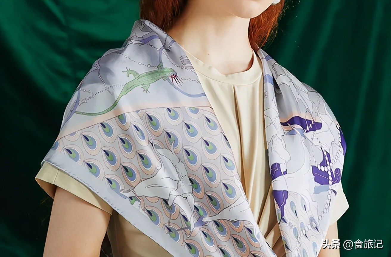 不要拒绝丝巾,正如不要拒绝春天