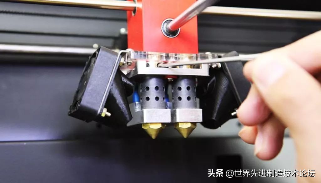 多喷头3d打印,3d打印双喷头材料互相融合