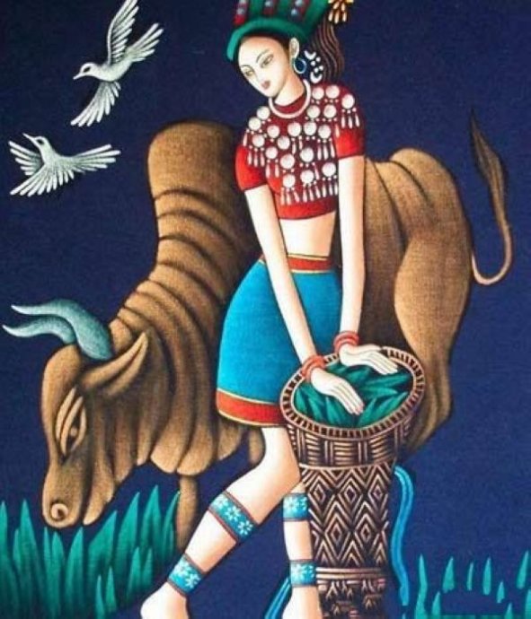 贵州扎染艺术简介,苗族蜡染艺术作品欣赏