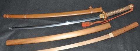 日本刀的瑕疵都是什么样子的,日本武士刀与中国的刀的对比