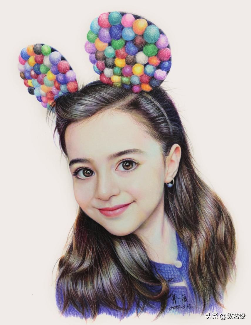 用彩铅画比较真实的画,画的比较真实的彩铅