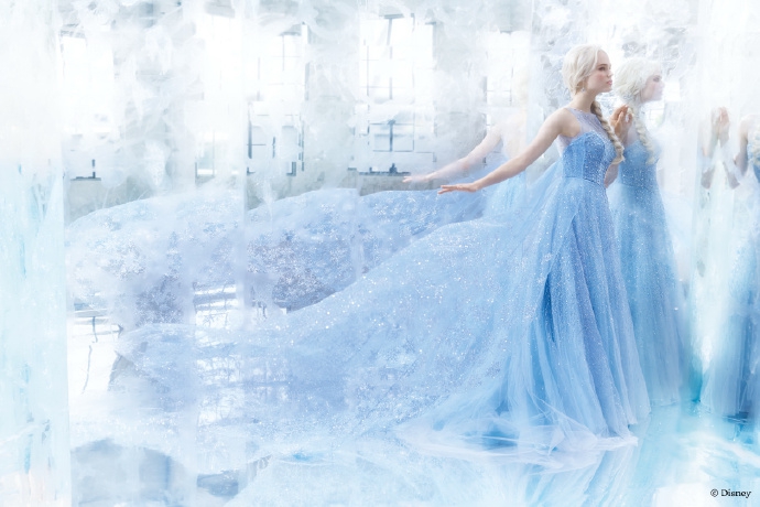 迪士尼都推出爱莎女王，安娜公主系列婚纱了，来看看你适合哪一款