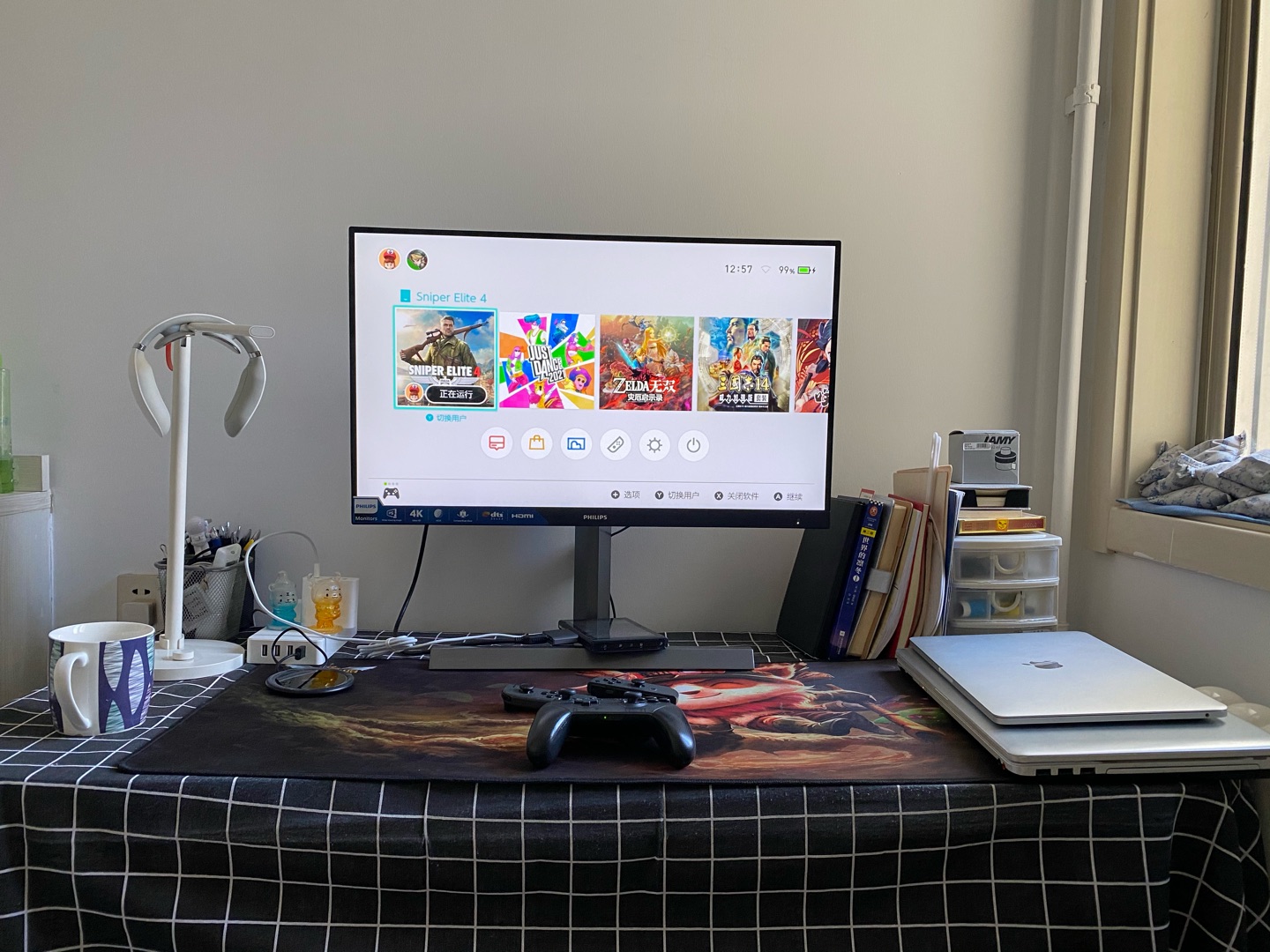 4k27英寸白色显示器推荐,游戏兼顾设计的27寸4k显示器推荐