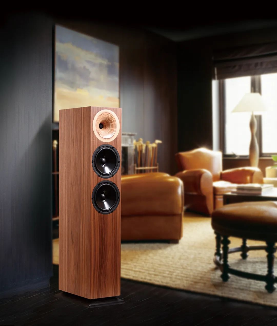 小功率胆机的福音——德国OdeonAudio奥丁Midas号角落地箱