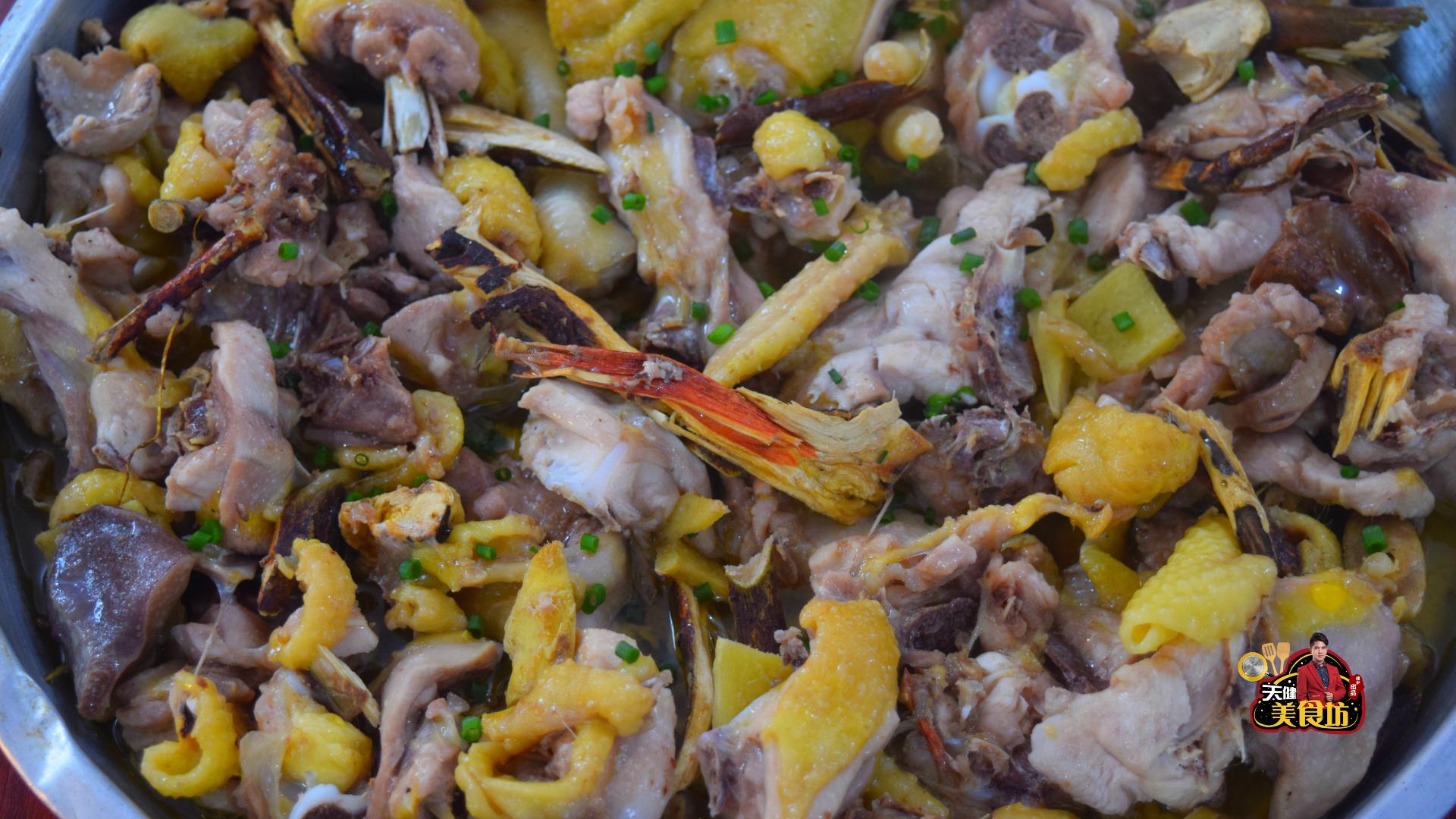 煲土鸡放五指毛桃好不好,广东台山五指毛桃盐焗土鸡